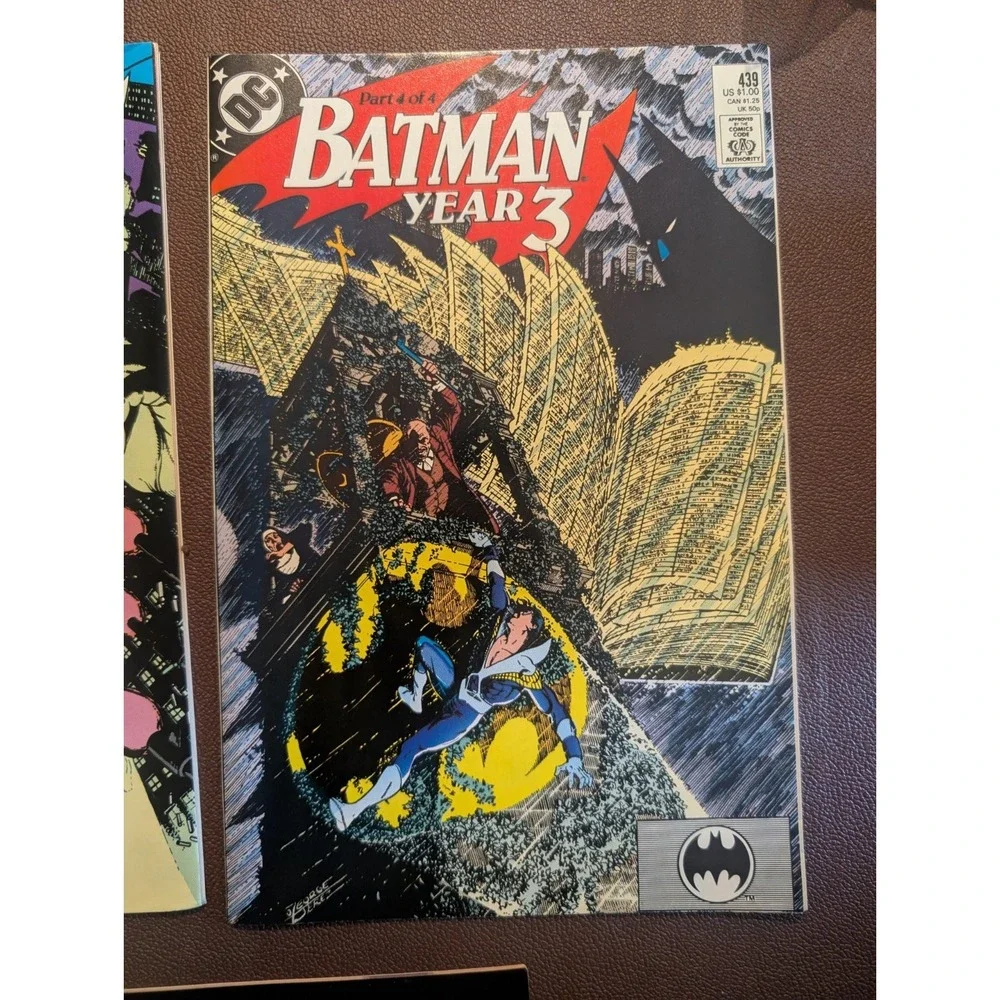 Batman #450 Joker Cover + Year 3 #438–439 (Parts‎ 3–4) DC Comics Lot